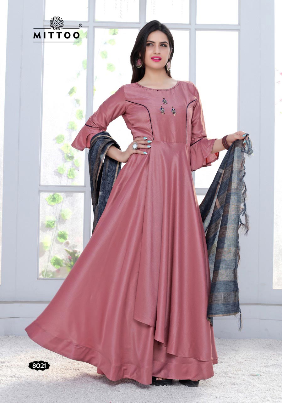 Prasang Vol-4 Mittoo Muslin Anarkali Dupatta Kurti Prasang Vol-4 Mittoo Muslin Anarkali Dupatta Kurti